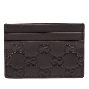 Pre-Loved Gucci Guccissima Card Holder